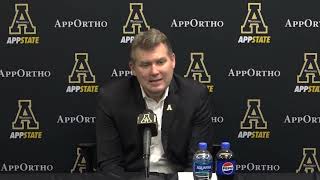 MBB Watch App States Press Conference after its seasonopening game against Miami Ohio [upl. by Neeloc]