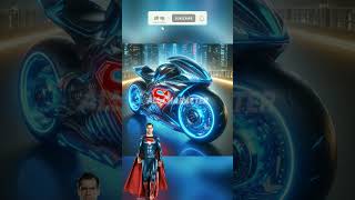 Superheroes but Cyborg Motorbikes Part 2  Marvel amp Dc Characters shorts avengers marvel [upl. by Acinoev]