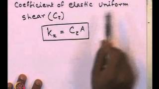 Mod05 Lec27 L27Problem on Tschebotarioffs method contd MassSpringDashpot MSD Model [upl. by Matthews]