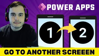 Adding Navigation to another screen in Power Apps [upl. by Thorsten]