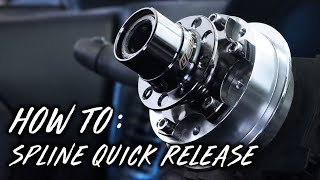 HOW TO SPLINE QUICK RELEASE [upl. by Nathanoj714]