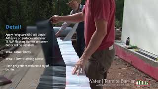 TERM® NonChemical Termite Barrier – Waterproofing and Termite Protection of ICF Foundations [upl. by Eah]