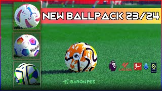 PES 2017 NEW SEASON BALLPACK 2324 [upl. by Tija392]