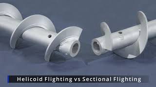 Helicoid vs Sectional Flighting [upl. by Ayoted]