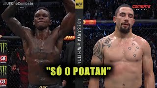 Israel Adesanya vs Robert Whittaker RESULTADO DA LUTA UFC 271 Adesanya vs whitakker LUTA UFC 271 [upl. by Sidnee]