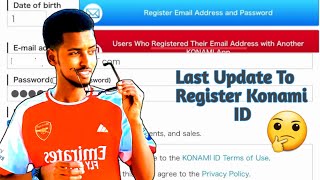 How to Register New Konami ID Account eFootball24 Mobile Last Update 😱 WowoeFootball [upl. by Frissell342]