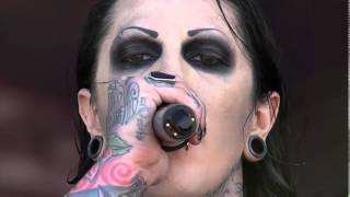 Motionless in White  Immaculate Misconception Live  Warped Tour 2014 [upl. by Anhpad550]