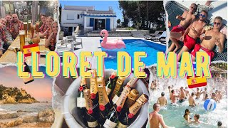 VLOG LLORET DE MAR ESPAGNE  VILLA FÊTES POOL PARTY CATAMARAN… [upl. by Anstice]