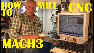 How to operate a CNC milling machine and Mach3 [upl. by Akirat]