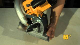 DEWALT Circular Saw  Depth of Cut DWE575 [upl. by Lodhia505]