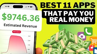 11 BEST Apps That Pay You Real MONEY MAKE MONEY ONLINE IN 2024 [upl. by Bael844]