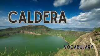 What is the meaning of Caldera [upl. by Marozik314]