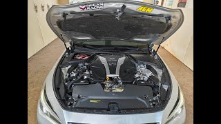 Q50Q60 VR30 LOUD Rattle Whining Noise Fixed [upl. by Alacim29]