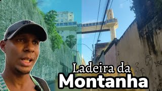 Ladeira da Montanha  Andando por Baixo do Elevador Lacerda  Nunca faça isso😱 [upl. by Barby4]