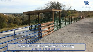 Benefits of Fence Line Feeding [upl. by Seppala]