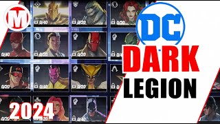 DC Dark Legion All Playable Characters [upl. by Eceerehs]