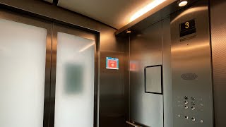 AMAZING ORIGINAL Otis 2000 Lift  Bullring Shopping Centre Birmingham Lift To Management Offices [upl. by Fidelia]