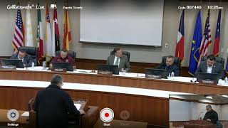 Zapata County Regular Commissioners Court Meeting 01222024 [upl. by Gish]