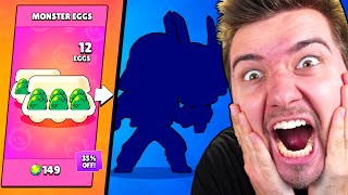 GODZILLA a MONSTER EGG EVENT 🤩🔥  Brawl Stars [upl. by Noremac261]