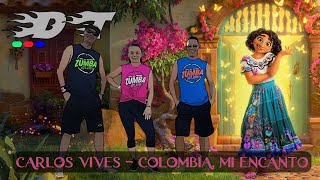 Carlos Vives  Colombia Mi Encanto │ Dose Tripla │ ZUMBA®️ [upl. by Bum617]