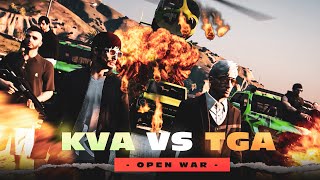 മനസ്സകമിൽ മുഹബ്ബത്ത് പെരുത്തൊരു അടി💥 KVA VS TGA OPEN WAR 💨 KAZTRO GAMING [upl. by Aisatna910]