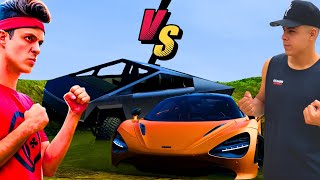 Renato Garcia vs Enaldinho QUAL CARRO É MELHOR NO OFF ROAD  BeamNG Drive [upl. by Warring886]