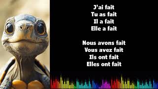 ♫ Japprends le français ♫ Conjugaison I FAIRE I Passé Composé [upl. by Howard364]