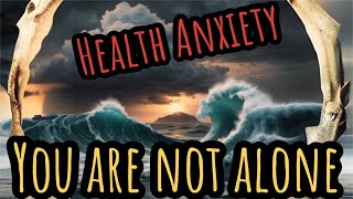 Health Anxiety Journey You Are NOT Alone anxiety health calm [upl. by Herby189]