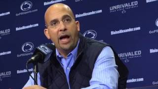 Penn States James Franklin on Joe Paternos legacy [upl. by Ellison]