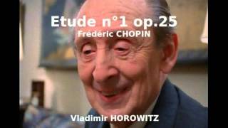 CHOPIN  Etude n°1 op25 Horowitz [upl. by Yelhsa150]