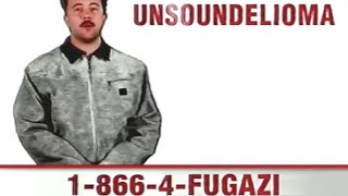 FUGAZI x UNSOUND RAGS Unsoundelioma Commercial 2022 [upl. by Elberta]