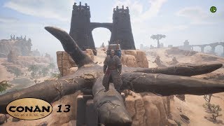 Conan Exiles S02E13  Brimstonesteel amp Gallamans Tomb [upl. by Aelanna274]