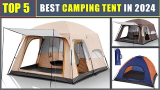 BEST Camping Tent In 2024  Top 5 Best Lightweight Outdoor Backpacking Tents [upl. by Herzel]