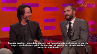 Jamie Dornan al Graham Norton Show 2017 SUB ITA [upl. by Koziara351]