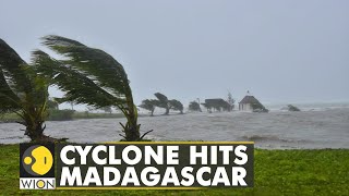 Cyclone Batsirai hits Madagascars eastern coast leaving behind a trail of destruction  WION [upl. by Ramraj]