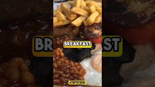 American Eats a Full English Breakfast for the First Time fullenglishbreakfast fullenglish [upl. by Hamehseer913]