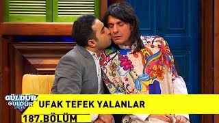 Güldür Güldür Show 187Bölüm  Ufak Tefek Yalanlar [upl. by Lorola]