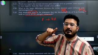 How would you react to the statement that the electronegativity of N on pauling scale is 30 in all [upl. by Nomrah885]