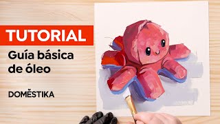 TUTORIAL pintura al ÓLEO Guía básica para principiantes  Alai Ganuza  Domestika [upl. by Colwell]