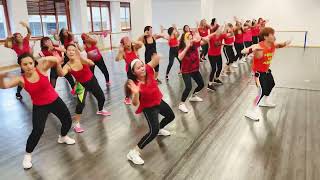 AMELIA  Tiktok Viral  Zumba  Dance Workout  fitness Dance  JM Zumba Milan Italy 🇮🇹 [upl. by Hands]