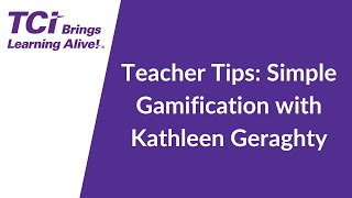 Teacher Tips Simple Gamification with Kathleen Geraghty [upl. by Aicsile794]