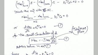 Diffusion with a Homogeneous Chemical Reaction [upl. by Eynaffit]