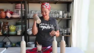 How To Make Puerto Rican Coquito Puerto Rican Eggnog Recipe [upl. by Schwab]