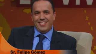 1 Parte Nuestra fe en vivo entrevista a Felipe Gomez [upl. by Adnilim]