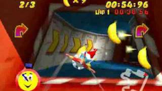 Diddy Kong Racnig Time Trial Walkthrough Spaceport Alpha [upl. by Rehposirhc]