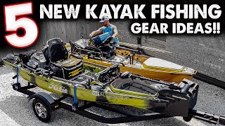 5 NEW Kayak Fishing Products Youre Gonna Want Kayak Fishing Gear 2023 [upl. by Nosirrah]