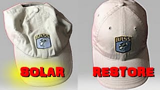 RESHAPE a Ball Cap to like NEW Again the EASIEST WAY [upl. by Kcireddor]