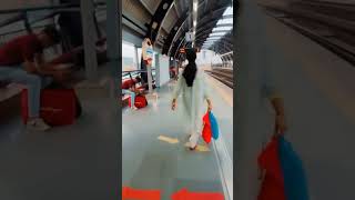 Rajouri Garden Metro Station Delhi 👌 Short Video 😍🎉👏❤️ [upl. by Fania]