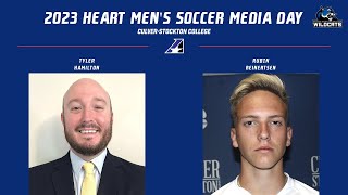 2023 CulverStockton College Heart Mens Soccer Media Day [upl. by Etteluap]