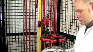 Cadex Inc  UniaxialTriaxial Helmet Impact testing Machine [upl. by Freiman]